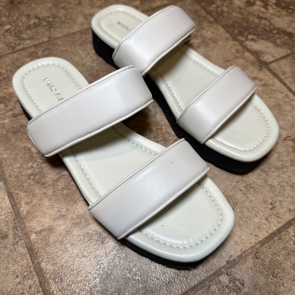 Marc Fisher Slip On Open Toe Sandals Size 8.5 - Picture 3 of 11